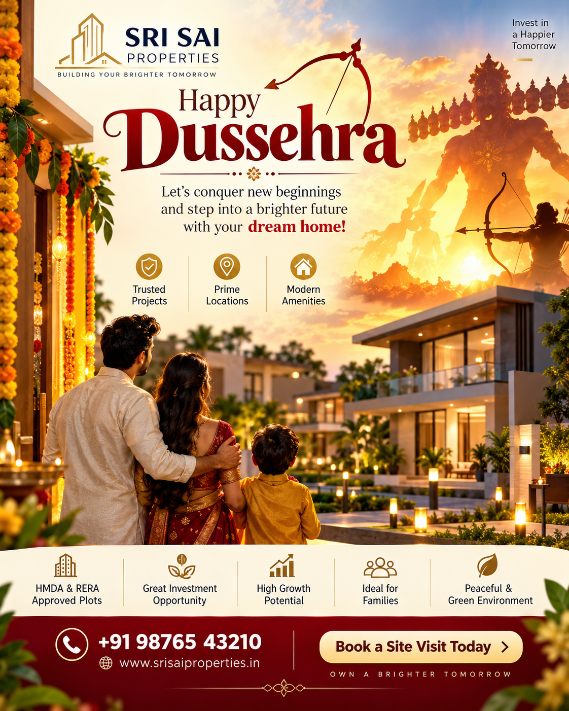 Real Estate Dussehra Campaign